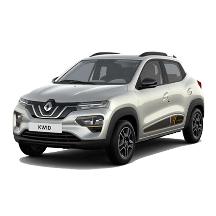 Renault Kwid E-Tech elétrico em vista frontal